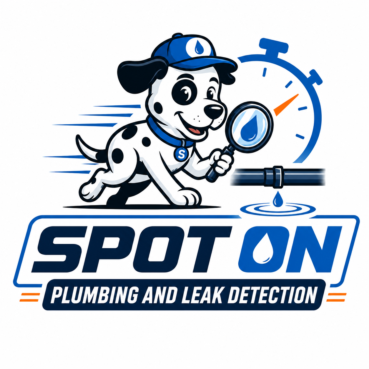 Spot On Plumbing and Leak Detection mascot