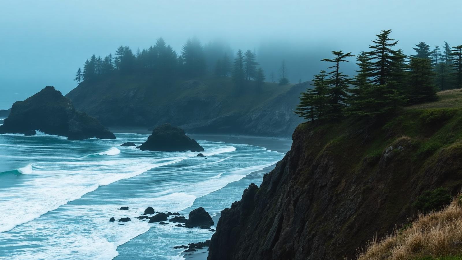 Central Oregon Coast near Yachats