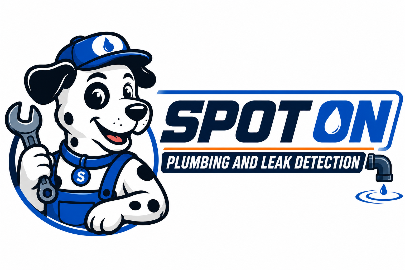 Spot, the leak-finding dog mascot